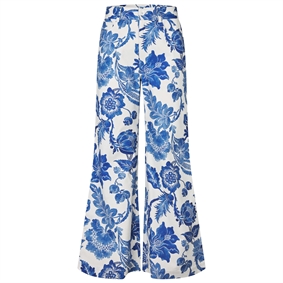 Dea Kudibal LuccaDEA Flared Bukser, Bloom Midnight 